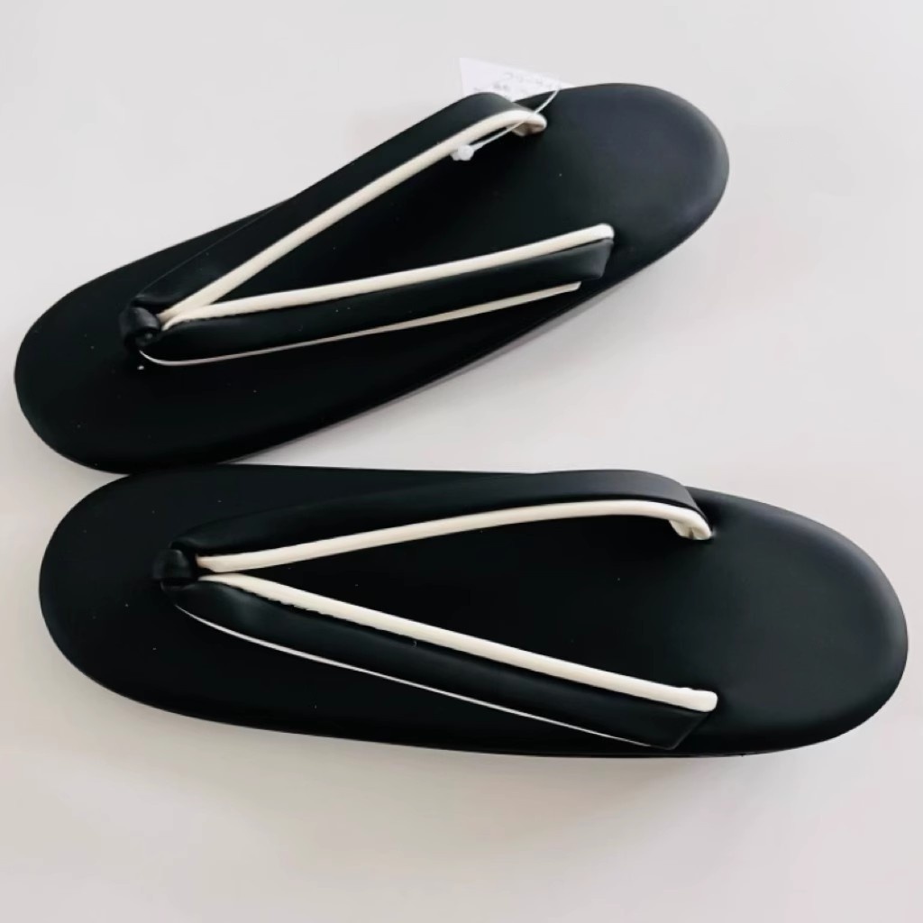 Geta Wooden Sandal - Sandálias japonesas geta pu com sola