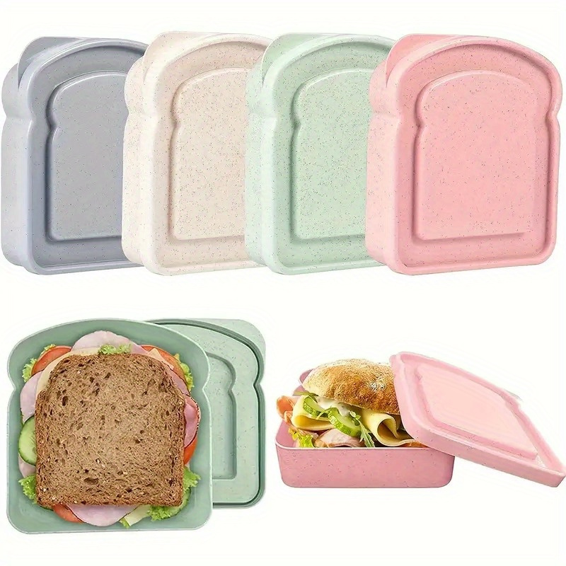 Bento Box - 1pc caixas bento, recipientes de sanduíche,