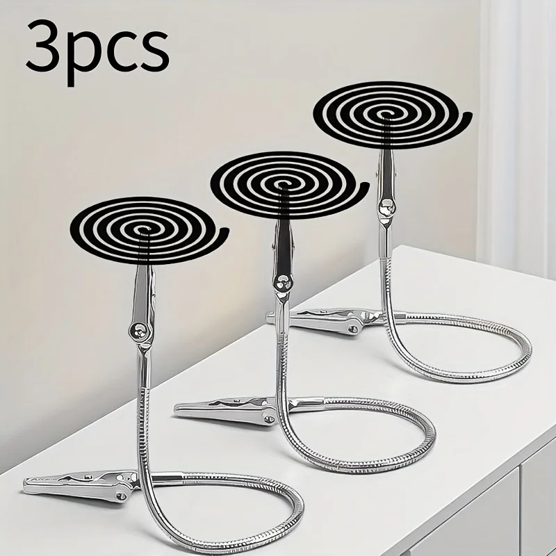 Incense Holder - 3 Peças Suporte para Espiral Repelente