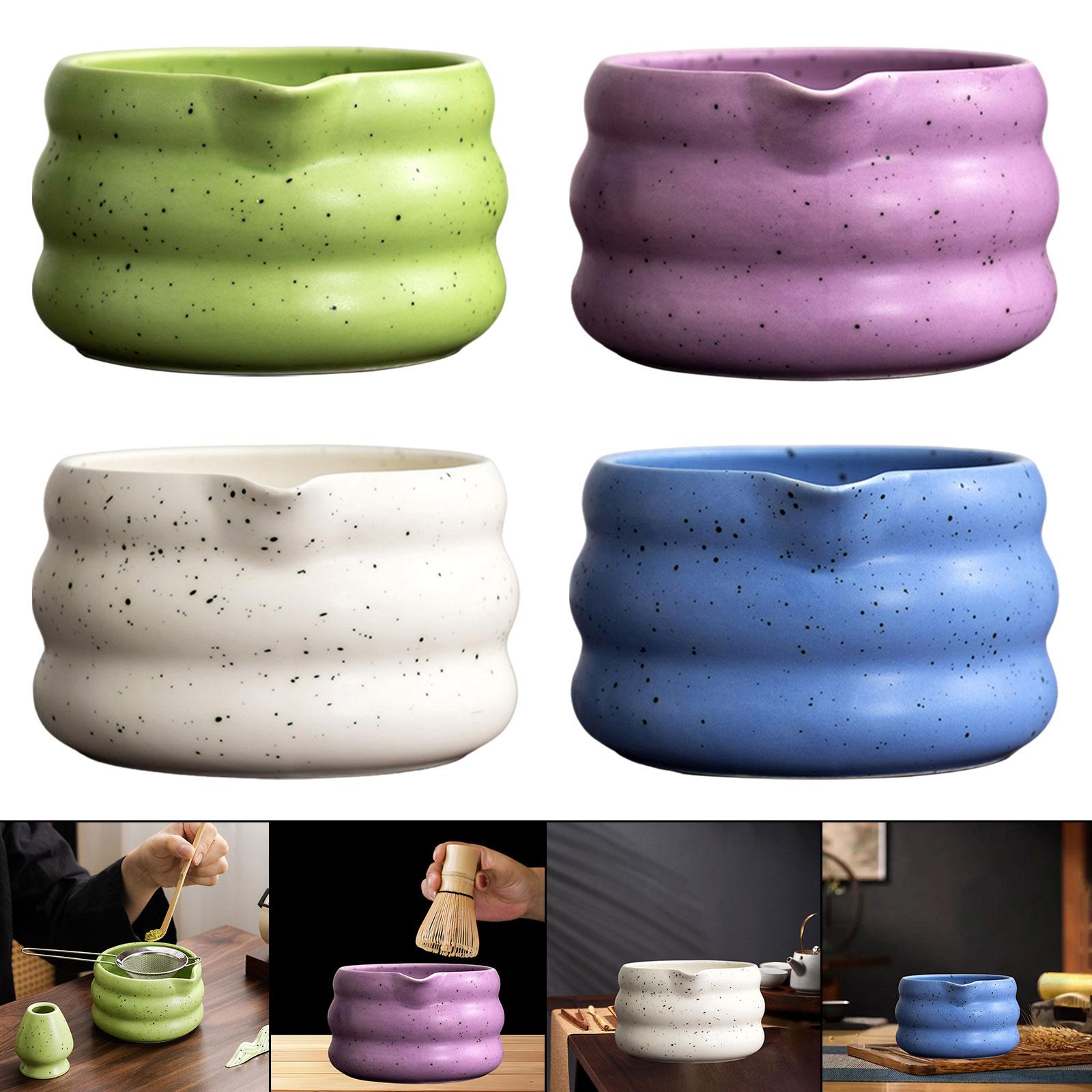 Japanese Tea - Tigela matcha japonesa, tigela de cerâmica