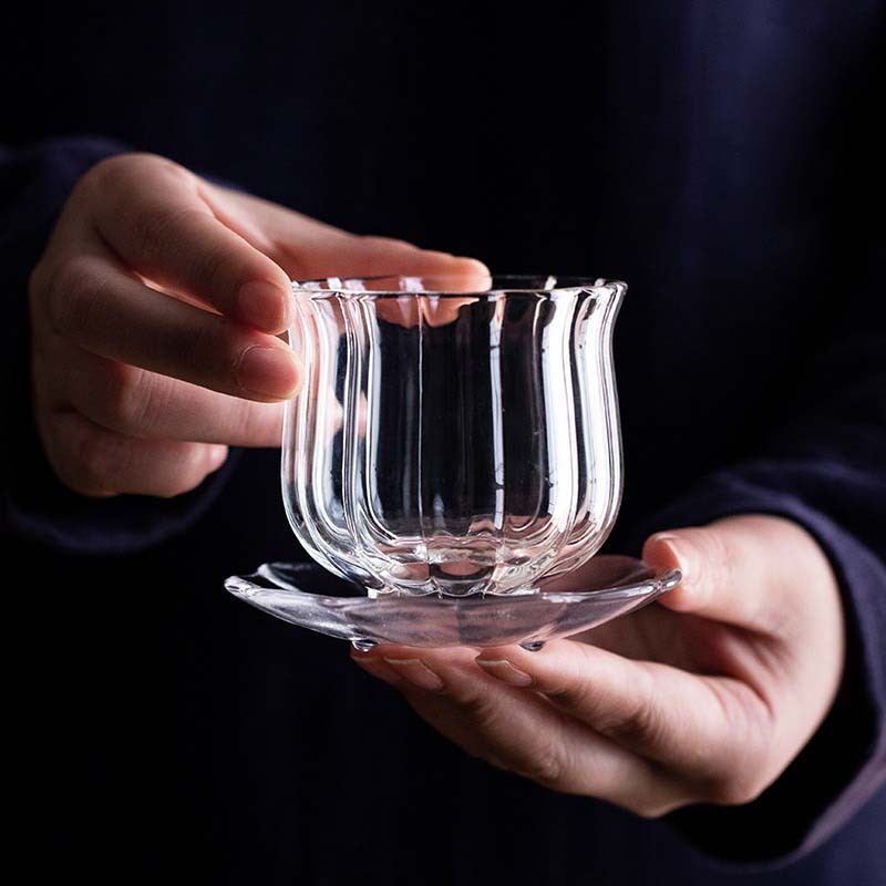 Japanese Pottery - Xícara de Chá de Vidro Borossilicato