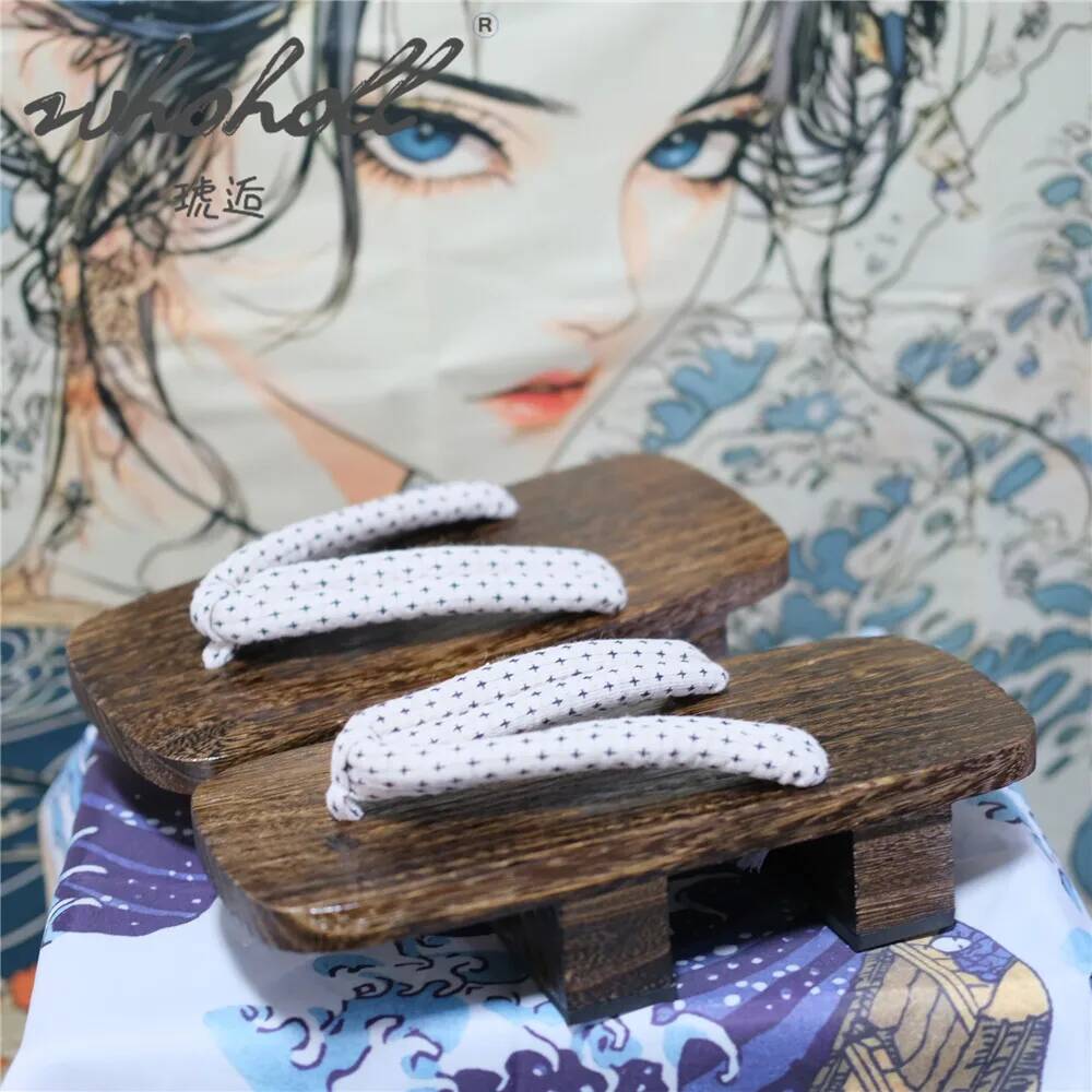Geta Wooden Sandal - Sandálias Geta de Madeira Japonesa Unissex,