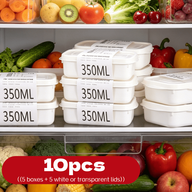 Bento Box - Conjunto de 10 Caixas de Armazenamento