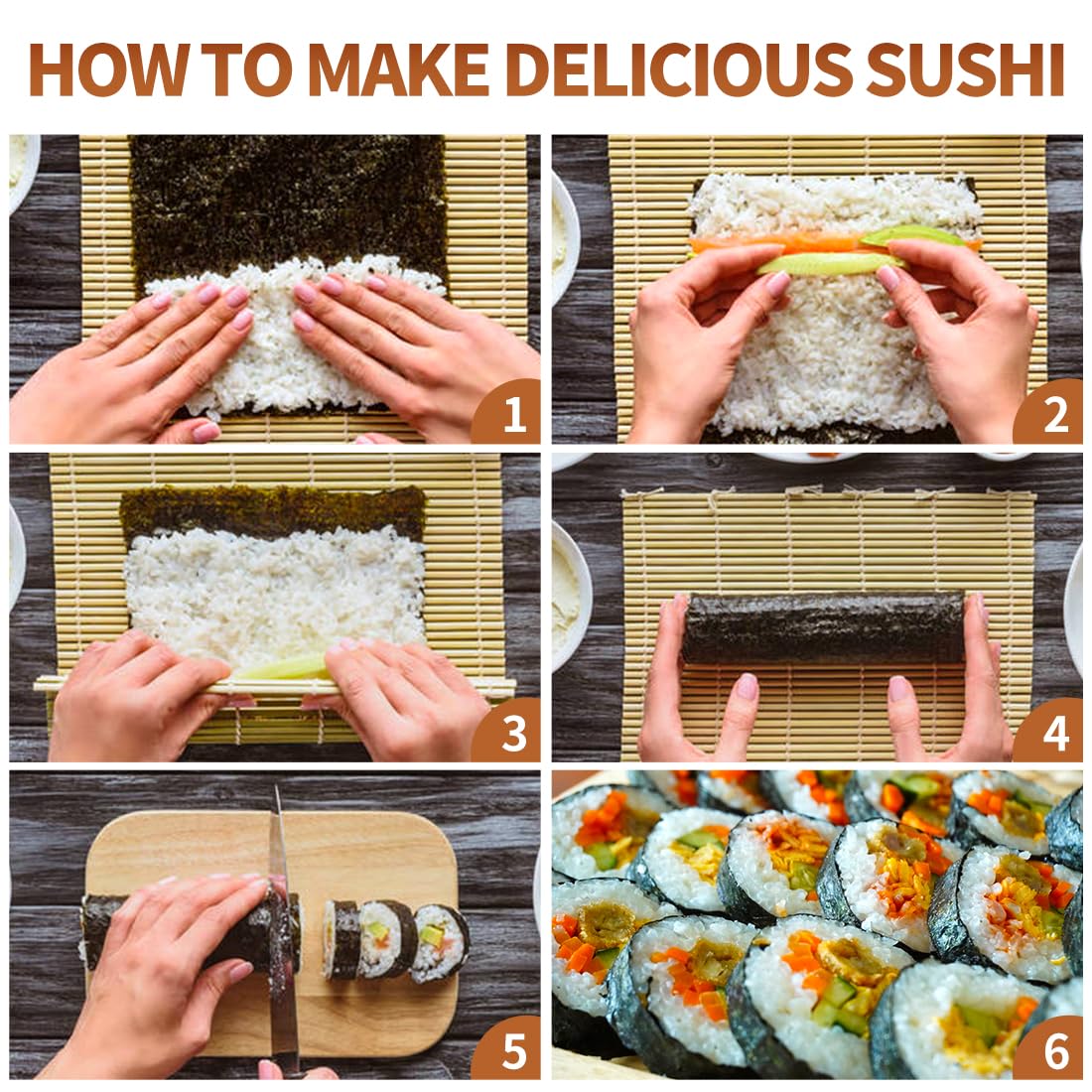 Conjunto de fabricação de sush - Sushi Making Kit avaliação e preço
