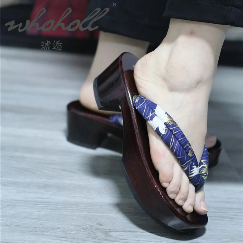 Japonês de madeira ganha verão - Geta Wooden Sandal avaliação e preço