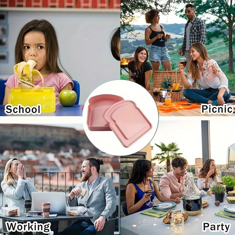 1pc caixas bento, recipientes  - Bento Box avaliação e preço