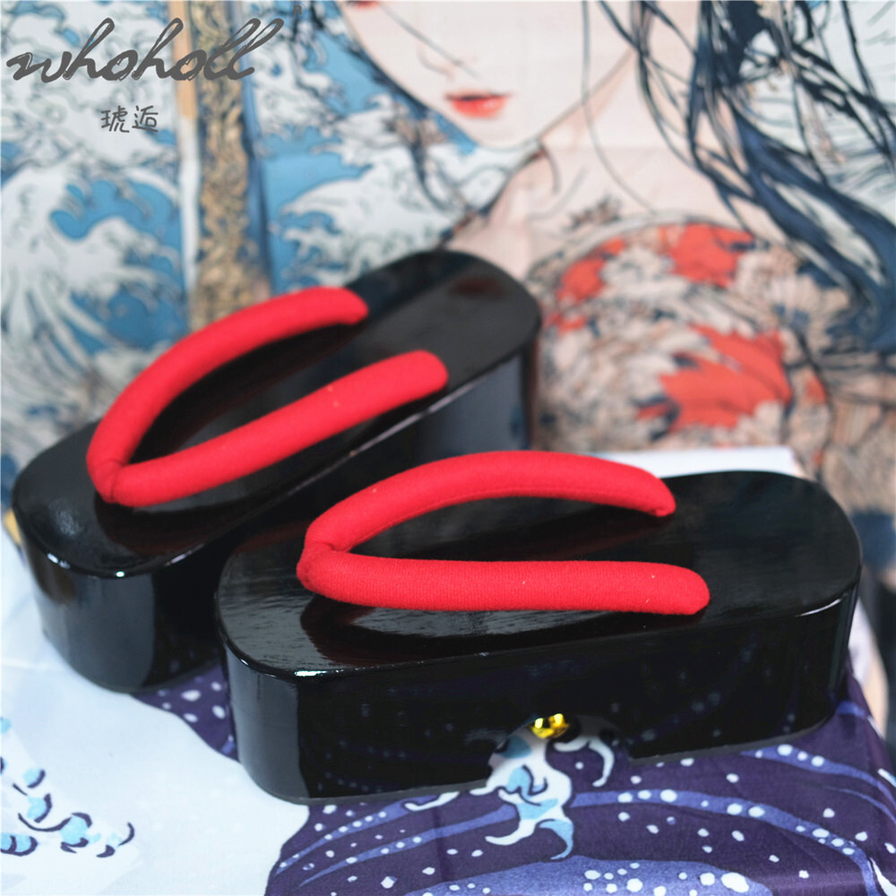 Verão feminino flip flops japo - Geta Wooden Sandal avaliação e preço