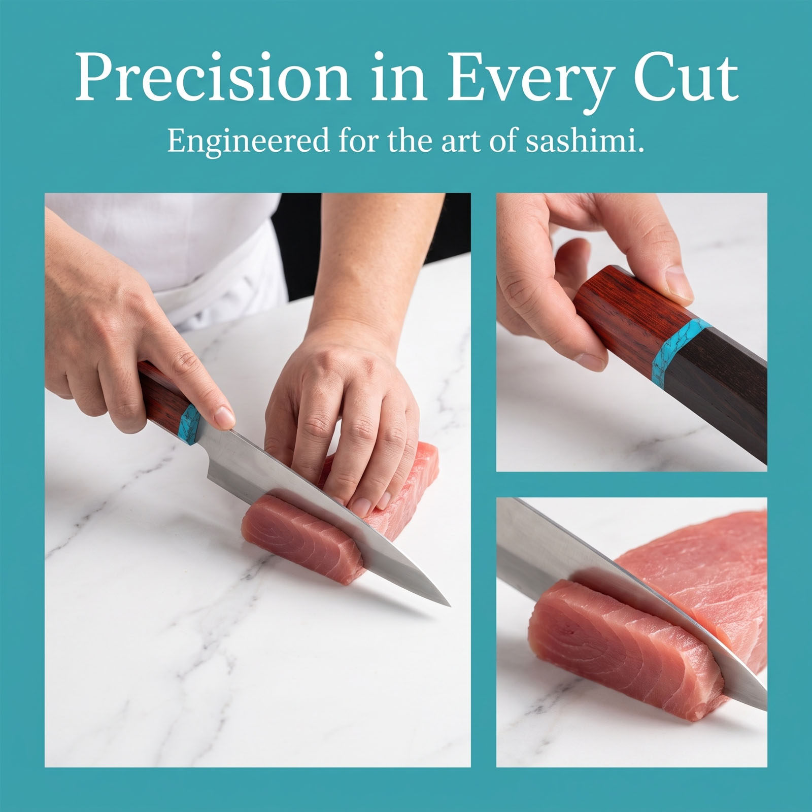 Cabo de faca de cozinha japone - Japanese Knife avaliação e preço