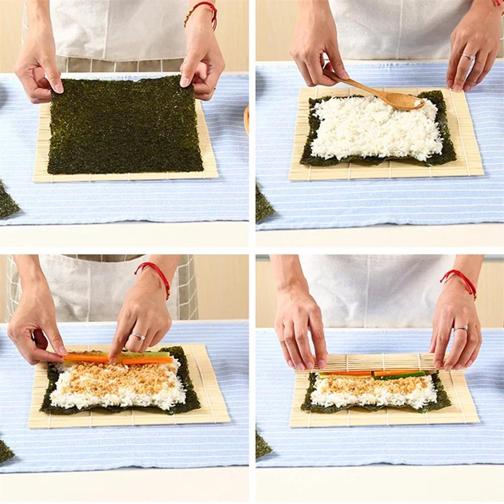 Esteira de sushi de bambu requ - Sushi Making Kit avaliação e preço