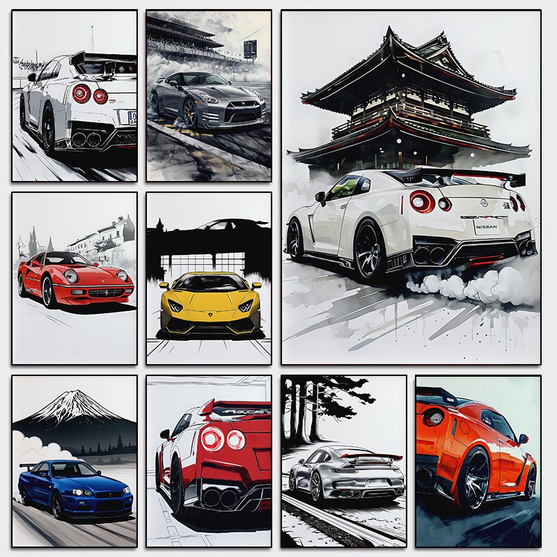 Estilo japonês supercar arte d - Japanese Luxury Lifestyle avaliação e preço