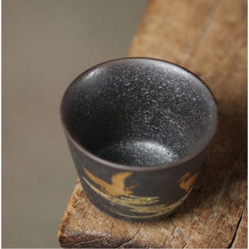 100ml guindaste japonês xícara - Japanese Pottery avaliação e preço