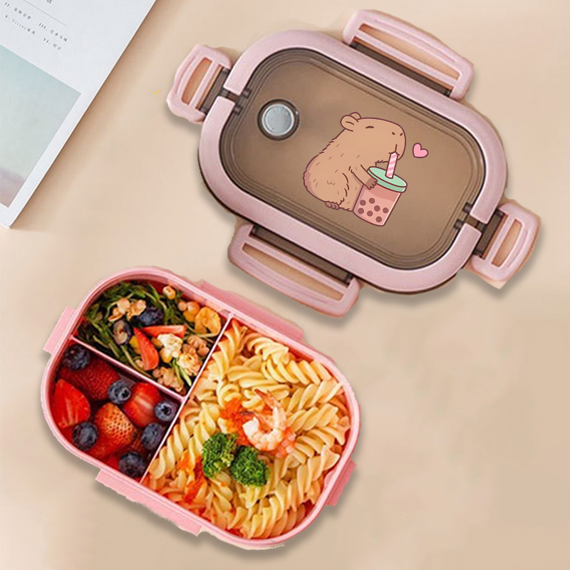 Capivara bento lancheira anime - Bento Box avaliação e preço