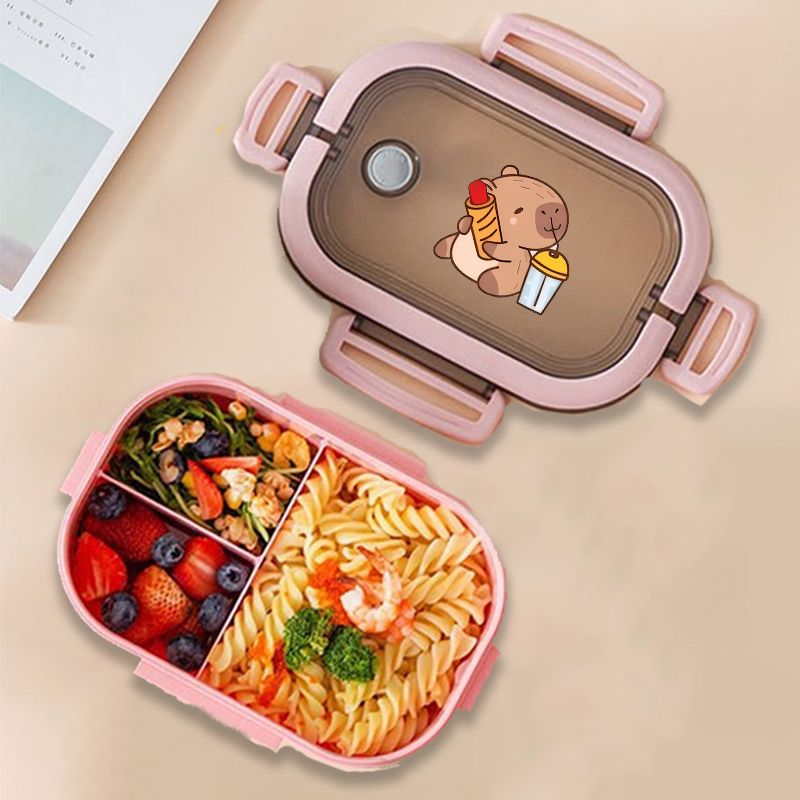 Capivara bento lancheira anime - Bento Box avaliação e preço