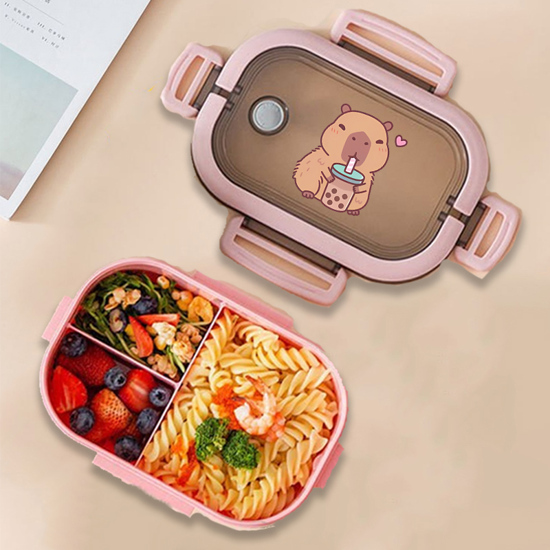 Capivara bento lancheira anime - Bento Box avaliação e preço
