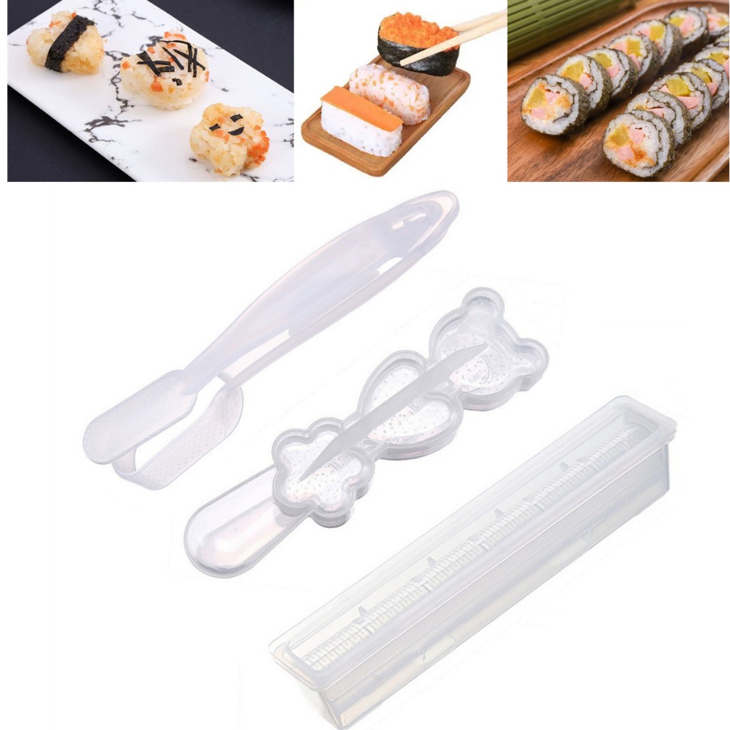 3 pçs/set conjunto de molde de - Sushi Making Kit avaliação e preço
