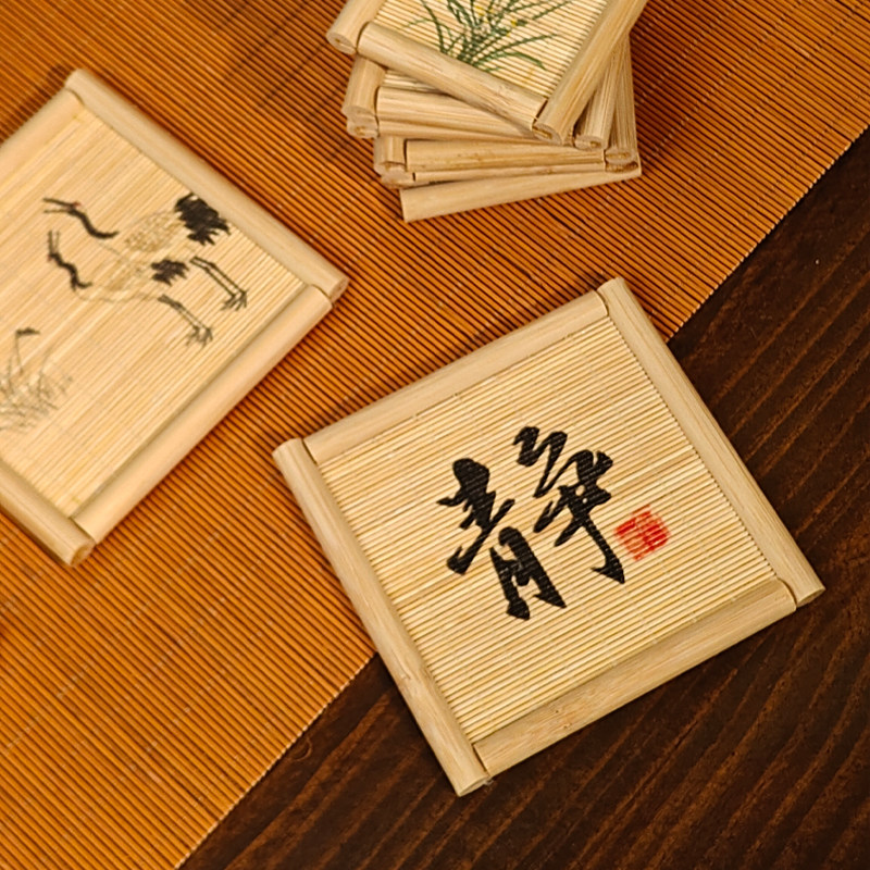 Conjunto de 5 Porta-Copos de B - Japanese Tea avaliação e preço