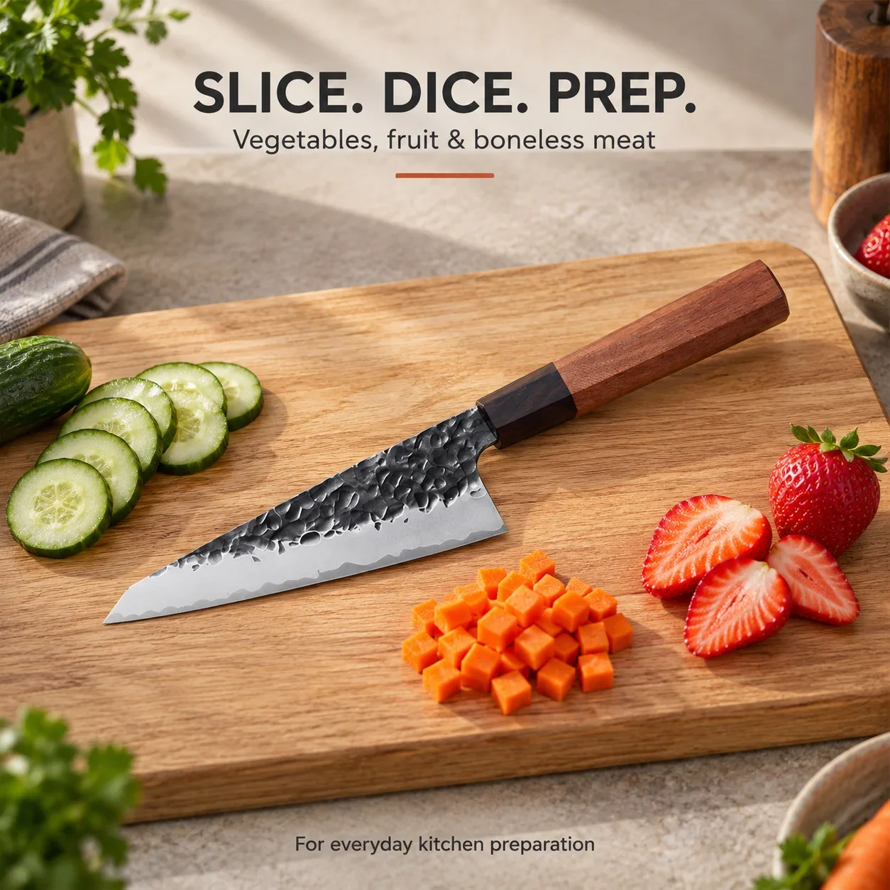 Facas de chef japonesas Bunka, - Japanese Knife avaliação e preço