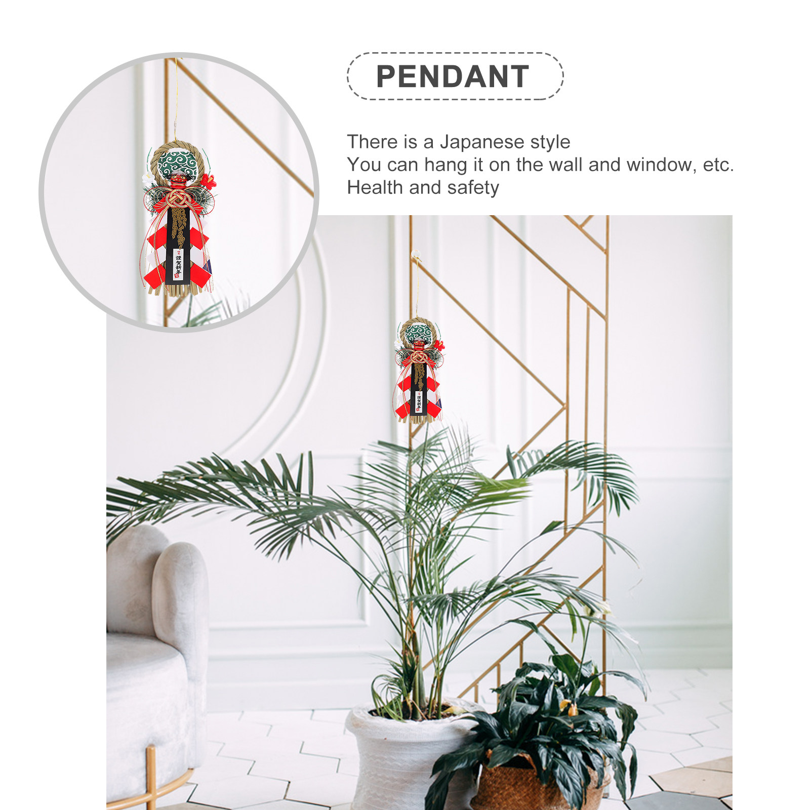 1 Peça de Pendente Decorativo  - Japanese Restaurant Lifestyle avaliação e preço