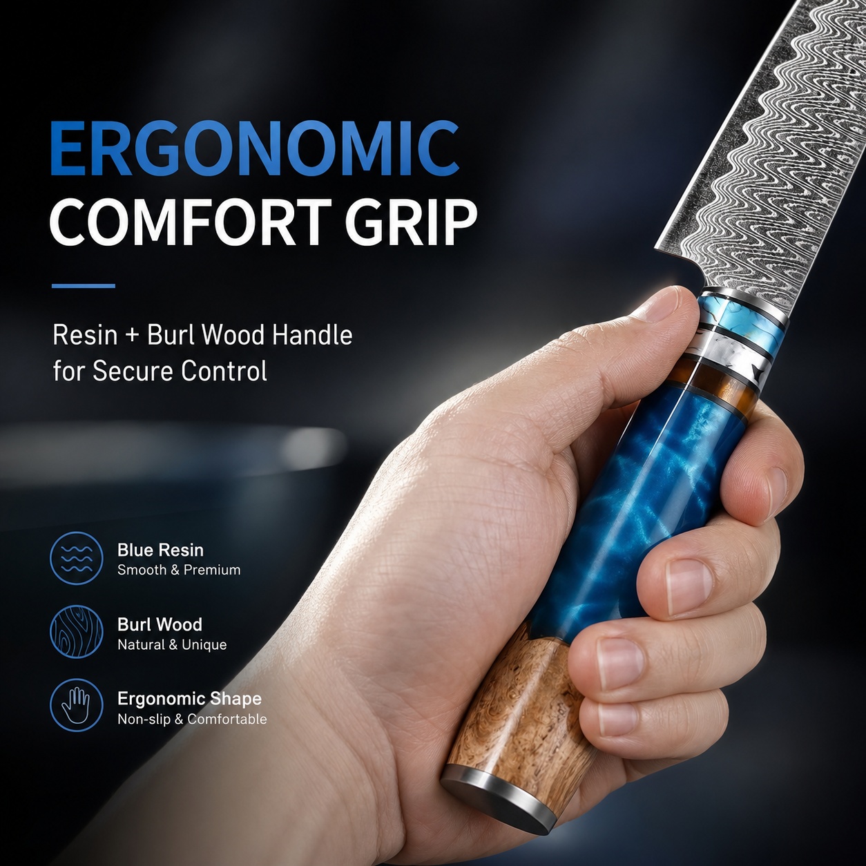 Faca de Chef Japonesa de 8 Pol - Japanese Knife avaliação e preço