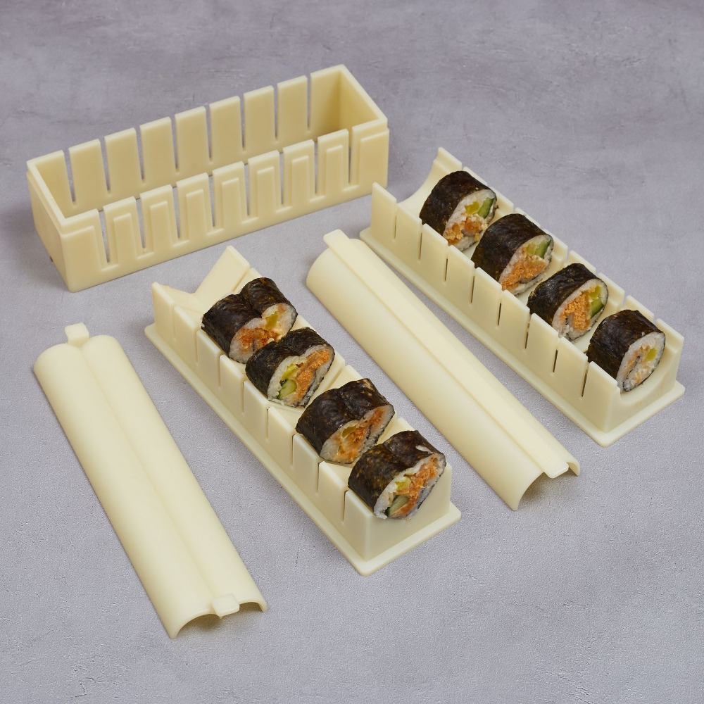 Novo 3 pçs kit de equipamentos - Sushi Making Kit avaliação e preço