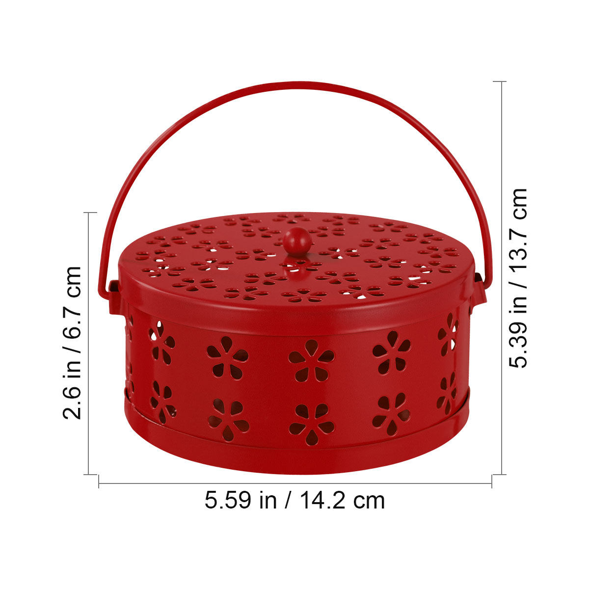 Caixa de metal resistente ao f - Incense Holder avaliação e preço