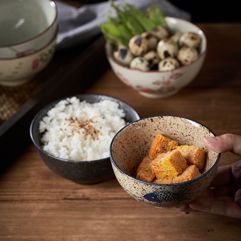 Tigela de arroz de cerâmica es - Japanese Pottery avaliação e preço