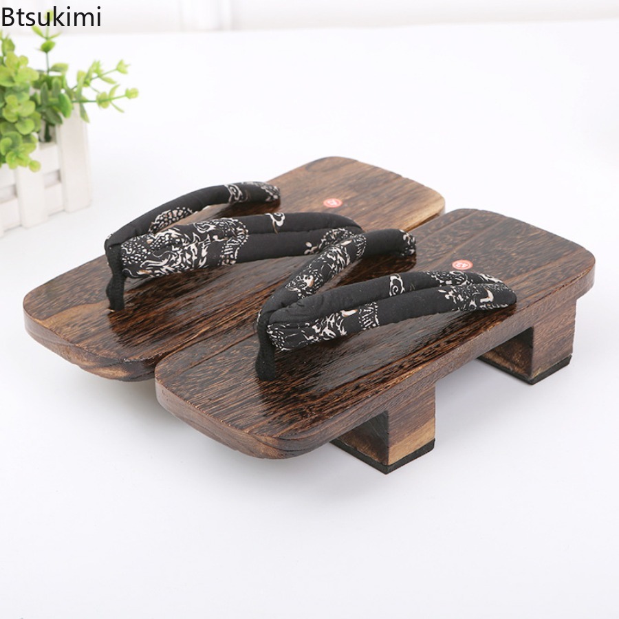 Sandálias Geta de Duas Pontas  - Geta Wooden Sandal avaliação e preço